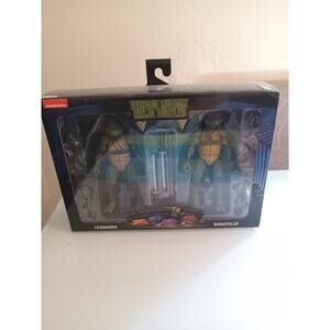 Tmnt neca 2-pack Leonardo donatello walmart exclusive ninja turtles figures